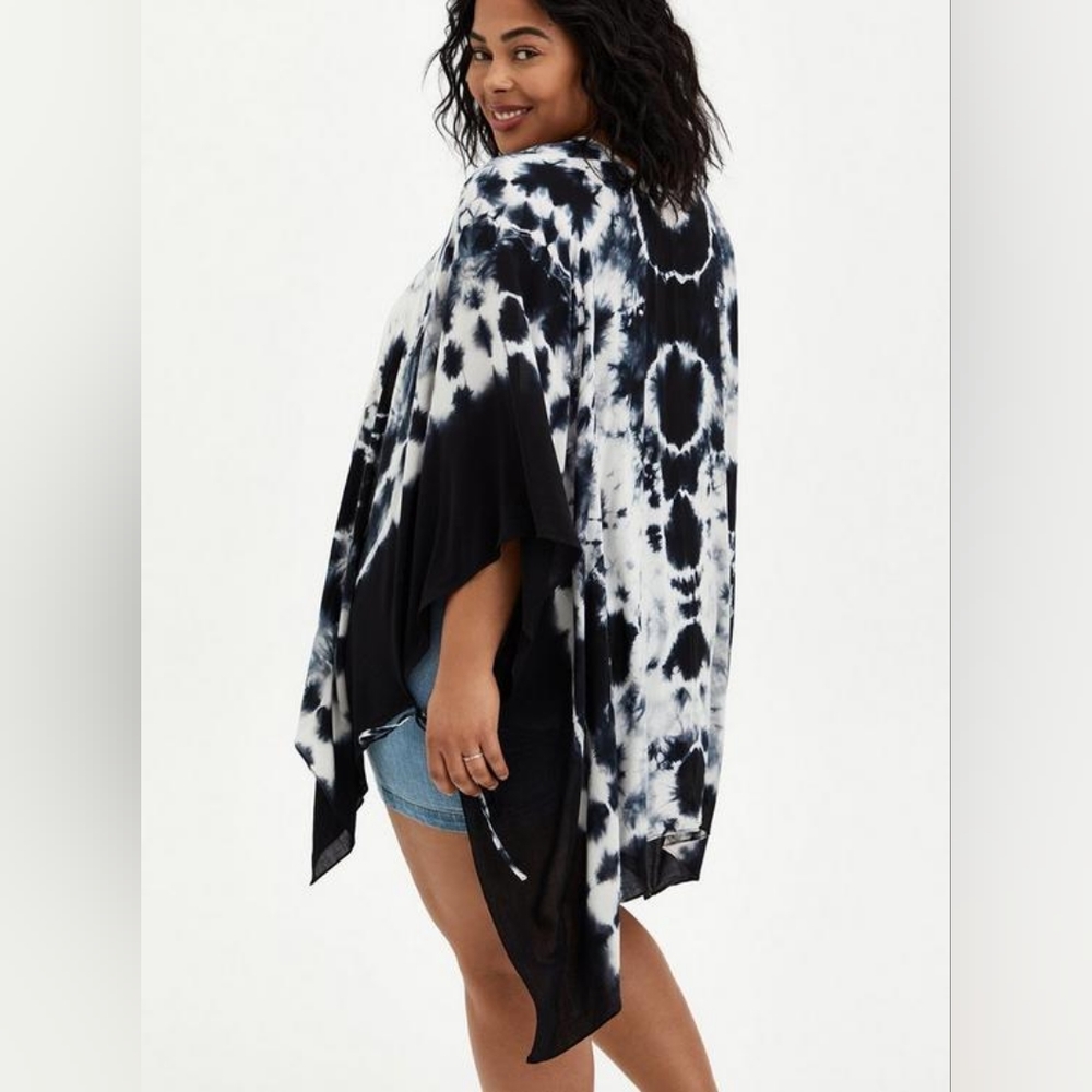 Tie Dye Poncho
